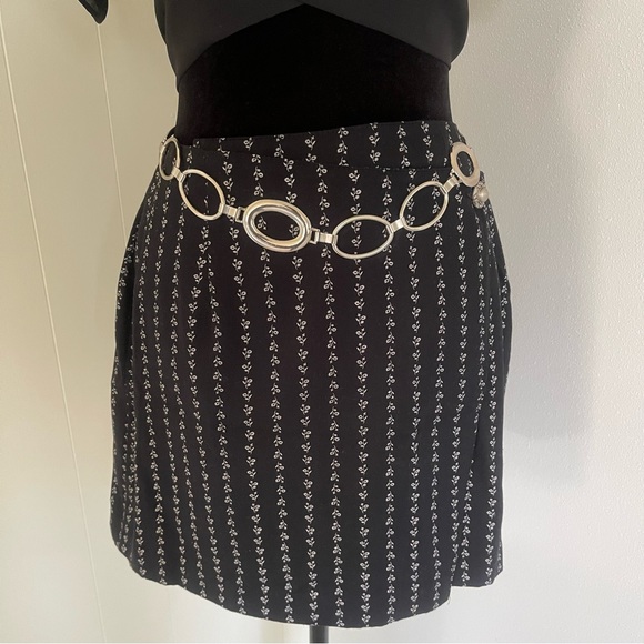 Vintage 90s mini wrap skirt size 7 - Picture 2 of 7